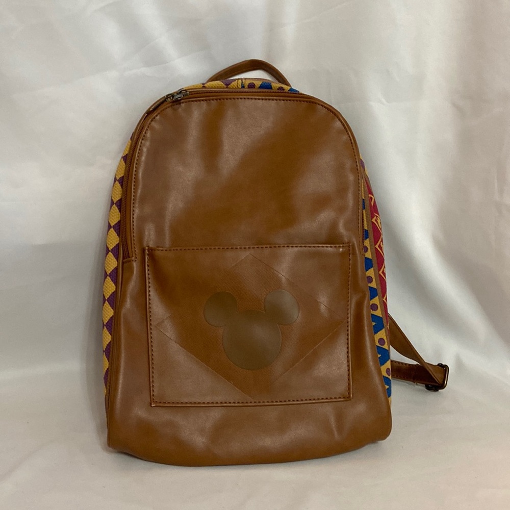 Mickey Leather Backpack